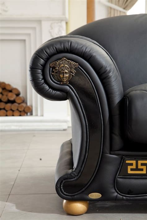 versace leather sofa set|gianni versace couch.